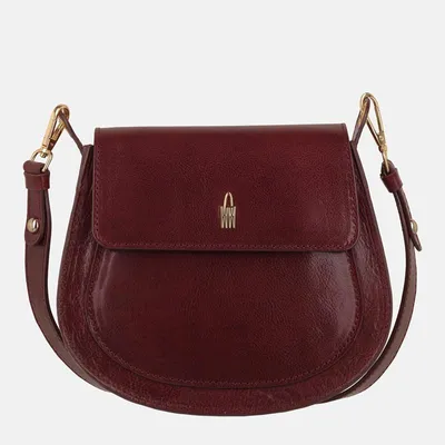 Immagine prodotto di DOROTI - Borsa a tracolla in pelle rosso borgogna