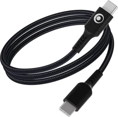 Obrázok produktu pre BigBen Connected, nabíjací a dátový kábel z USB-C na USB-C 60 W 1,2 m, čierny