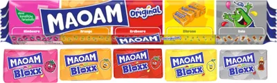 Zdjęcie produktu dla Maoam Guma Rozpuszczalna 5 Smaków 110G