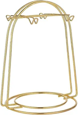 Imagen del producto de Soporte para tazas de café con 4 ganchos, de metal, para la cocina