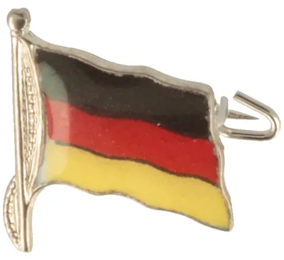 Kleine Deutschland-Flagge von Hut-Breiter in bunt