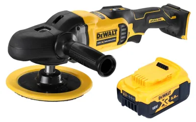 Image de DeWalt DCM 849 N Polisseuse excentrique sans fil 18 V 180 mm Brushless + 1x batterie 5,0 Ah - sans chargeur