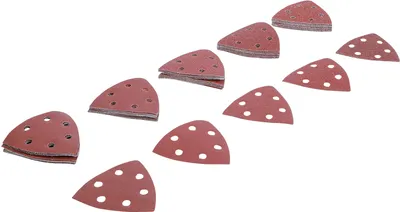 Produktbild von KRAFTMANN 80815 Schleifblätter für Dreieckschleifer 50-tlg.