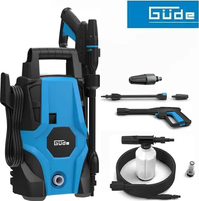 Produktbild von Güde Hochdruckreiniger GHD 1400-105, 1400 W, 105 bar mit Zubehör