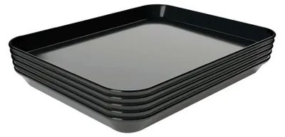 Produktbild von Auslageschale 5er Set, 150x190mm, schwarz