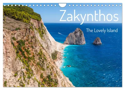 Produktbild von Zakynthos – Die wunderschöne Insel (Wandkalender 2027, DIN A4, Querformat), CALVENDO 12-Monats-Wandkalender