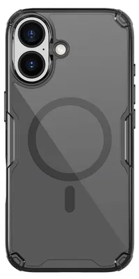 Immagine prodotto di Nillkin Nature Tpu Pro Custodia magnetica compatibile per Iphone 17 - Traslucido - Nero