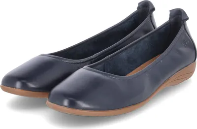 Produktbild von Josef Seibel Damen Ballerinas FENJA 01 Dunkelblau Glattleder  Größe: 40