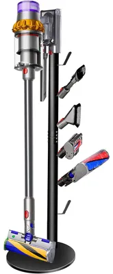 Zdjęcie produktu dla Stojak do odkurzacza Dyson V6–15 metalowy organizer z haczykami