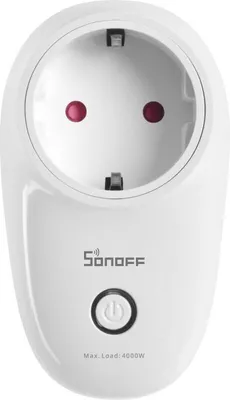 Produktbild von Sonoff S26R2ZBTPF Smart Steckdose WiFI Alexa Google Plug Tuya Assistant Sprachgesteuerte Weiß
