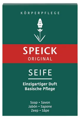 Obrázek produktu pro Speick 622010, Kůže, Tuhé mýdlo, Hydratující, Změkčující, Zklidňující, Oranžová, Levandule, 100 g