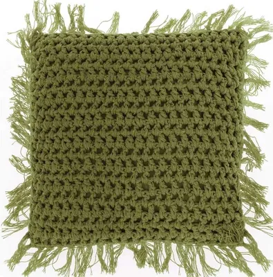 Produktbild von Kissen Tufo olive green 45x45 cm