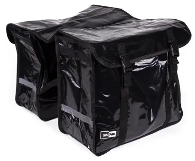 Produktbild von Lastpak Fahrradtasche Doppel 46 L Bisonyl Schwarz