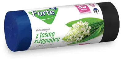 Immagine prodotto di Worki na śmieci Forte 35 litrów 15 sztuk