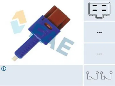 Produktbild von FAE Bremslichtschalter 24454 für NISSAN Qashqai / Qashqai +2 I (J10, NJ10) mechanisch