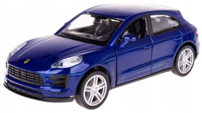 Productafbeelding van Model 1:40 RMZ Porsche Macan S, donkerblauw