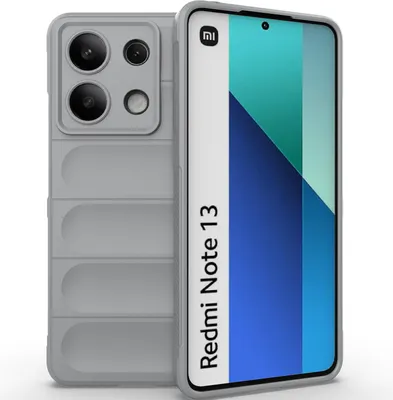 Obrázek produktu pro Pouzdro na telefon pro Xiaomi Redmi Note 13 4G Soft TPU Silikonový nárazuvzdorný protiskluzový kryt Grey