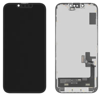 Produktbild von Apple iPhone 16e OLED Ersatzdisplay 6,1 Zoll 1170x2532 Pixel Schwarz ohne Rahmen