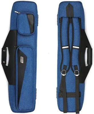Image de Mallettes de protection bleues avec bandoulière et compartiments