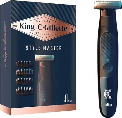 Produktbild von King C. Gillette Style Master Kabelloser Kurzbartschneider Mit 4D-Klinge (42,73)