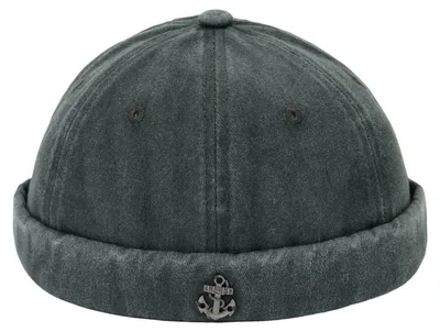 Produktbild von Leoberg Uni Docker Mütze Docker-Cap - Dockermütze in 152097-Grau-23