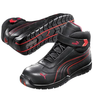 Produktbild von ISM Sicherheitsstiefel EN 20345 S3 HRO SRC Daytona Mid Größe 42 Vollrindleder - 63.216.0