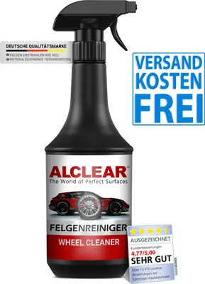 Produktbild von ALCLEAR 721FR Auto Felgenreiniger Alufelgen Reiniger Felgenpflege säurefrei 1l