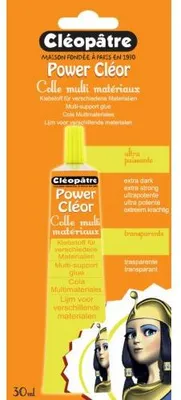 Obrázek produktu pro Lepidlo transparentní extra silné POWER CLEOR 30 g v tubě