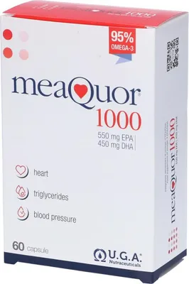 Obrázok produktu pre MEAQUOR 1000 s 1000 mg EPA a DHA na kapsulu