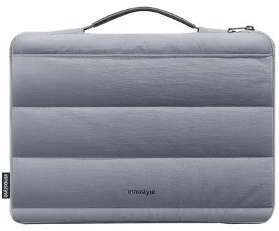 Produktbild von Innostyle Damen Laptoptasche 15 6 16 Wasserdicht Stratus Sleeve Grau