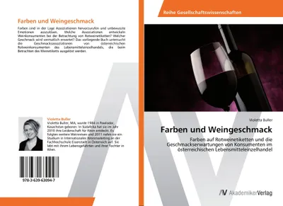 Produktbild von Farben und Weingeschmack