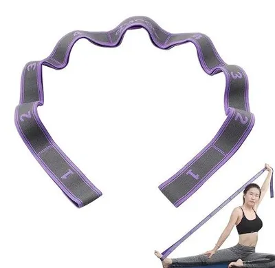 Zdjęcie produktu dla Elastyczne opaski oporowe do jogi fitness treniningu neoprenowe 9 pętli