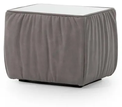 Produktbild von Nachttisch Braun Holz Möbel Design Beistelltisch Schlafzimmer Möbel Tisch Tische