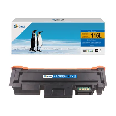 Produktbild von G&G MLT-D116L für Samsung MLT-D116L Toner Schwarz (Hohe Kapazität)