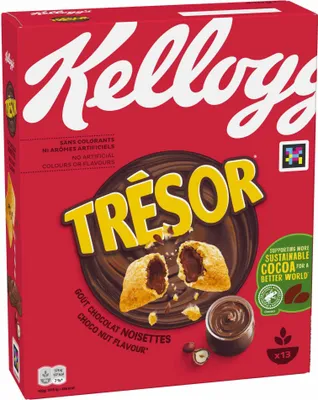 Obrázek produktu pro Kellogg Company Tresor Choco Nut, Ucpávky, 410 g, Matice