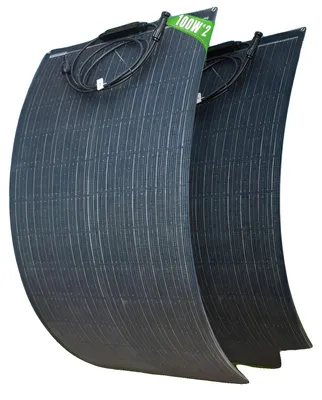 Obrázok produktu pre Solárne panely, monokryštalické, vysoká účinnosť, 2 kusy, 100 W