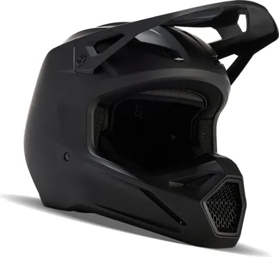 Produktbild von FOX V1 Solid Motocross Helm, schwarz matt, M (57/58)