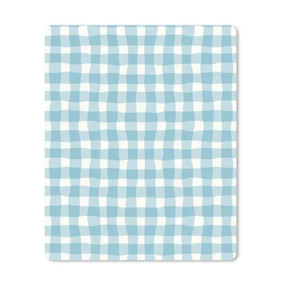 Produktbild von MuchoWow® Mauspad Mousepad Pastell - Blau - Muster 30x40 cm - Mousepads - Maus Mat - Pad - Mausunterlage - Mausmatten