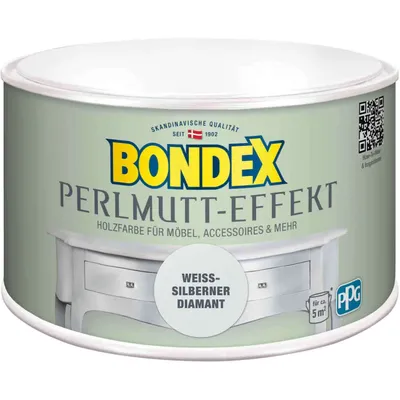 Produktbild von Bondex Perlmutt weißer Diamant 0,5L