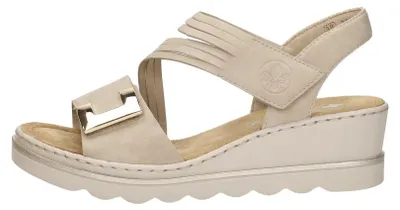 Image de Rieker Sandalen Plat Sandalen Plat - Beige - Maat 42
