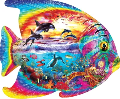 Produktbild von Master Pieces Puzzle Tropical Menagerie 1000 Teile mehrfarbig