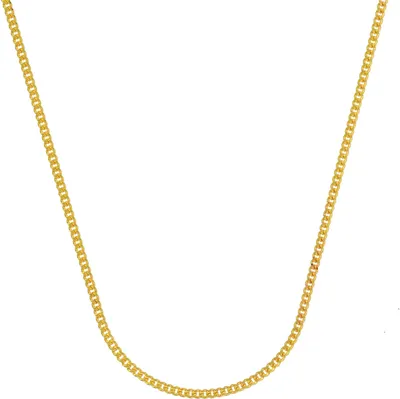 Produktbild von Goldkette Panzerkette Länge 50cm - Breite 1,1mm - 750-18 Karat Gold