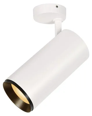 Immagine prodotto di SLV 1005746 NUMINOS XL, plafoniera bianca, nera 36W 2700K 60°