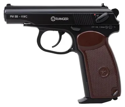 Obrázok produktu pre Vzduchová pištoľ Ranger PM BB KWC CAL. 4.5 BBS 15 výstrelov s celokovovým záverom Co2