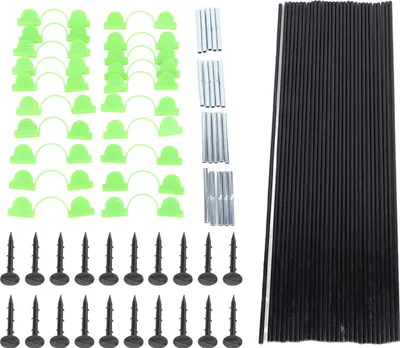 Zdjęcie produktu dla Greenhouse Hoops Grow Tunnel Insect Repellent Animal Protection Plant Shade Support Garden Stakes