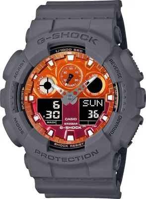 Obrázek produktu pro G-SHOCK G-Shock Analogové digitální pánské hodinky Casio-GA-100FL-8AER