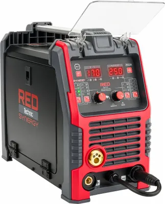 Obrázok produktu pre POWERMAT MIG/MAG zvárací poloautomat, MMA, TIG RED TECHNIC 30-250 A 230 V