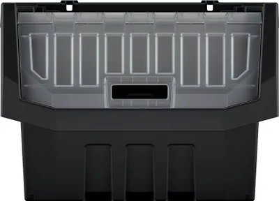 Obrázok produktu pre Plastový úložný box uzatvárateľný TRUCK MAX PLUS 396x380x282 čierny