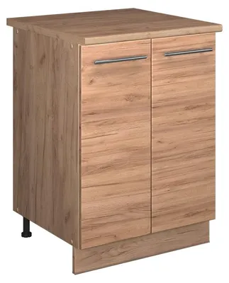 Zdjęcie produktu dla Szafka pod zlew Vicco Fame-Line Dąb goldkraft/Dąb goldkraft 60 cm, Model 65235