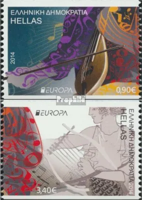 Produktbild von Briefmarken Griechenland 2014 Mi 2776C-2777C (kompl.Ausg.) postfrisch Volksinstrumente